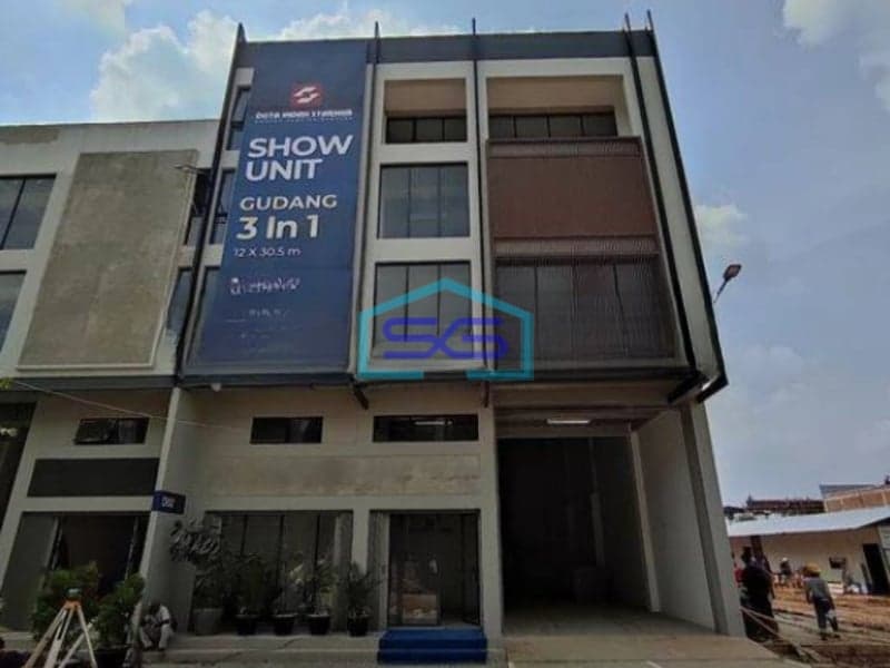 Dijual Gudang + Kantor di Jakarta Barat Lokasi Strategis Bebas Banjir Siap Huni LB 528m2