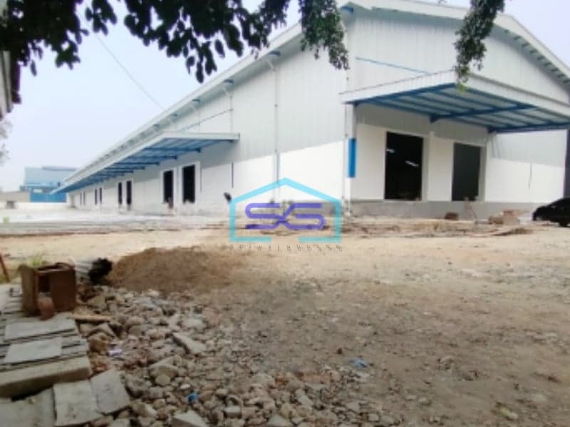 Disewakan Gudang Baru Direnovasi Lokasi Strategis di Cikarang Selatan Bekasi LT 16000m2
