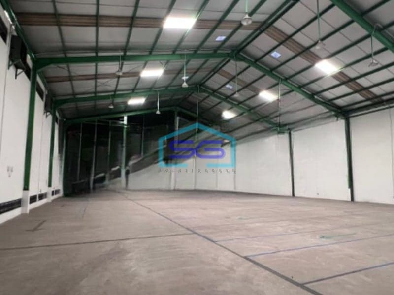 Disewakan Gudang Luas Tanah  2600 m² Lokasi Bebas Banjir di Serang Banten