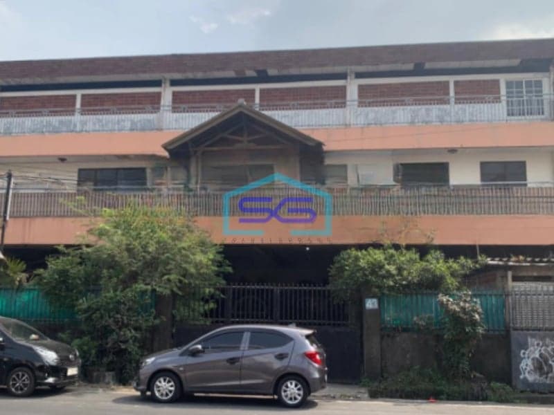 Disewakan Bangunan 3 Lantai Di Pinggir Jalan Rawasari Cempaka Putih Jakarta Pusat LB 1000m2