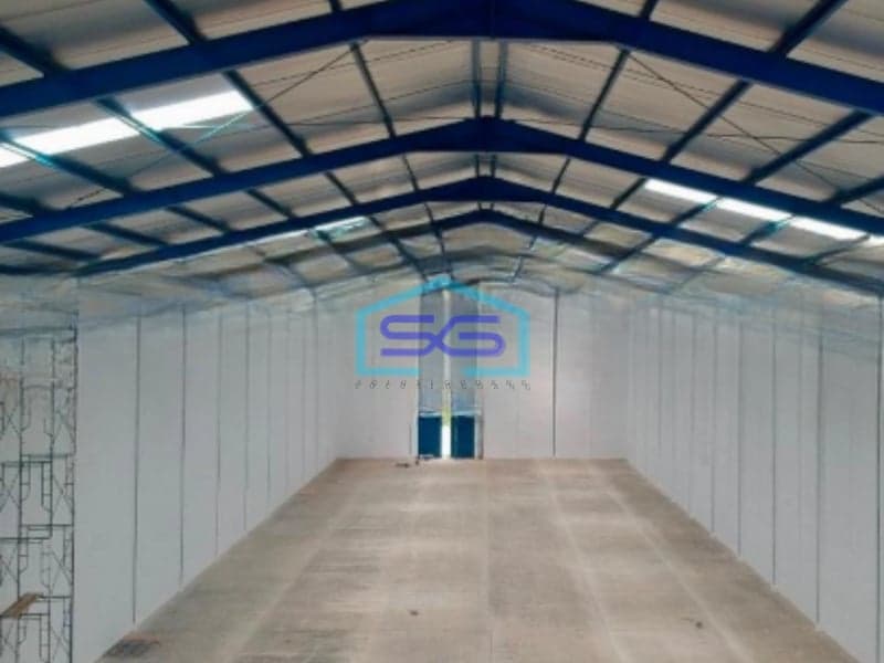 Disewakan Gudang Siap Huni Luas Bangunan  4580 m² Lokasi Pasar Kemis Tangerang