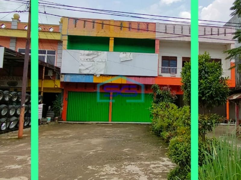 Disewakan Ruko 2,5 Lantai di Jalan Palembang Betung Km 16 Sukajadi Palembang LB 112m2