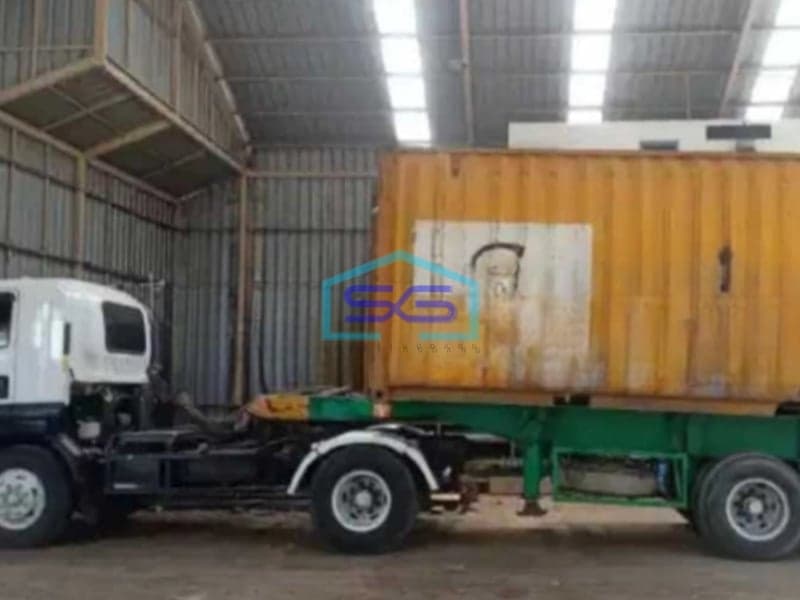 Disewakan Gudang Akses Container 40 Feet Luas Tanah  1500 m² Lokasi Bogor