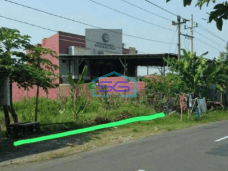 Dijual Tanah Lahan Zona Kuning Strategis Pekarangan Kartasura Sukoharjo 1829m2