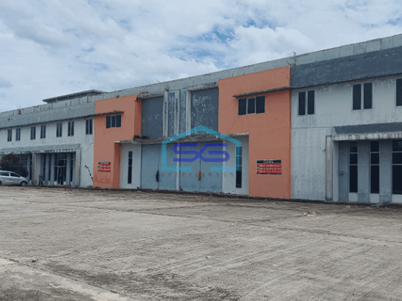 Disewakan 2 Unit Gudang Besar Gandeng di Komplek Pergudangan Palembang Star 2 Banyuasin LT 1058m2