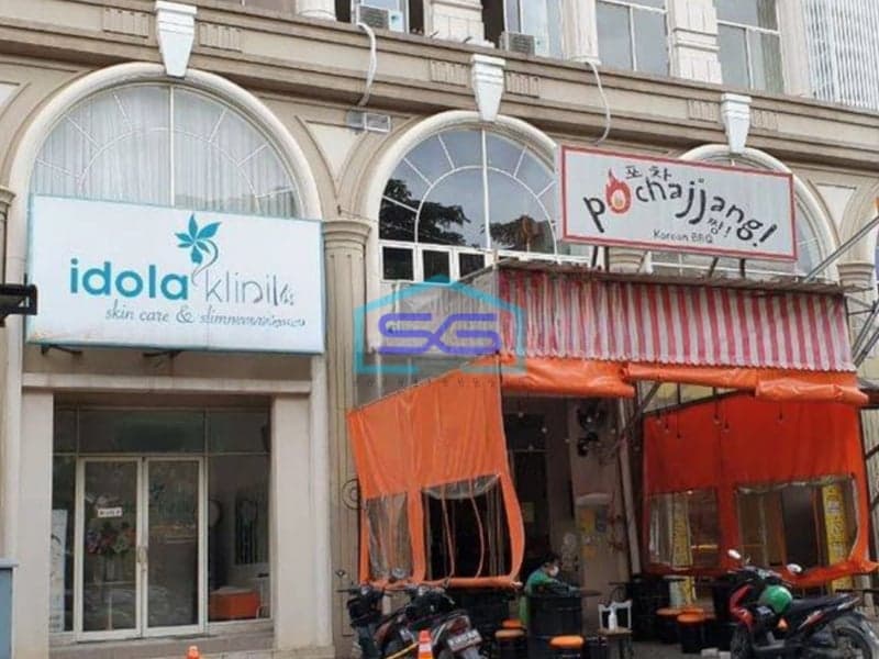 Dijual Ruko Hadap Jalan Besar Raya Boulevard Green Lake City Jakarta Barat