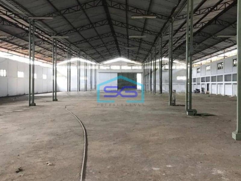 Disewakan Eks Pabrik Hadap Utara Lokasi Pasar Kemis Tangerang LT 7120m2