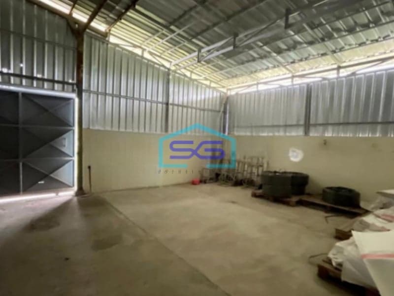 Dijual Gudang Zona Merah Hitung Tanah di Kawasan Industri Kebakkramat Sragen Karanganyar LB 1000m2