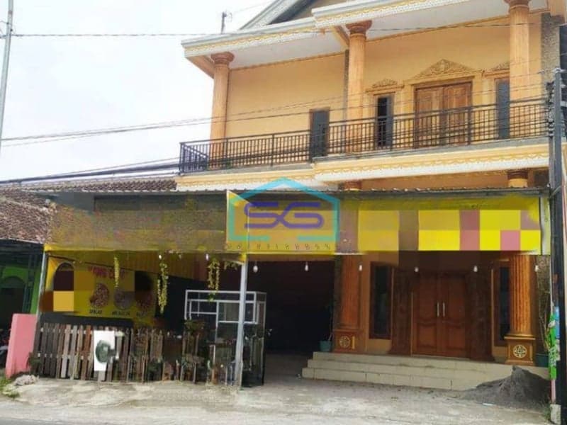 Dijual Ruko Sleman Yogyakarta Murah Tepi Jalan Utama LB 500m2