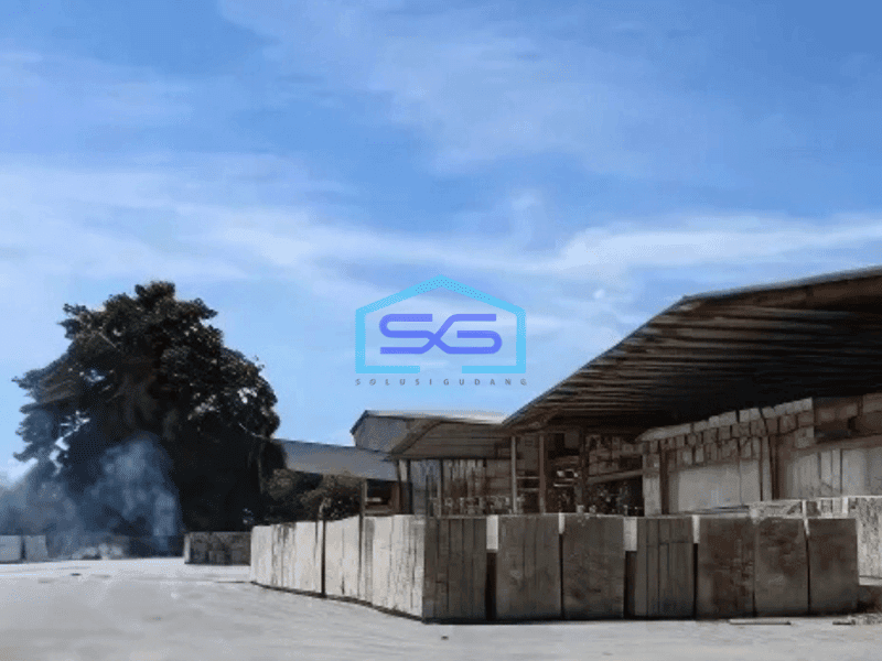 Dijual Gudang ex Pabrik Hebel di Balaraja Barat Tangerang