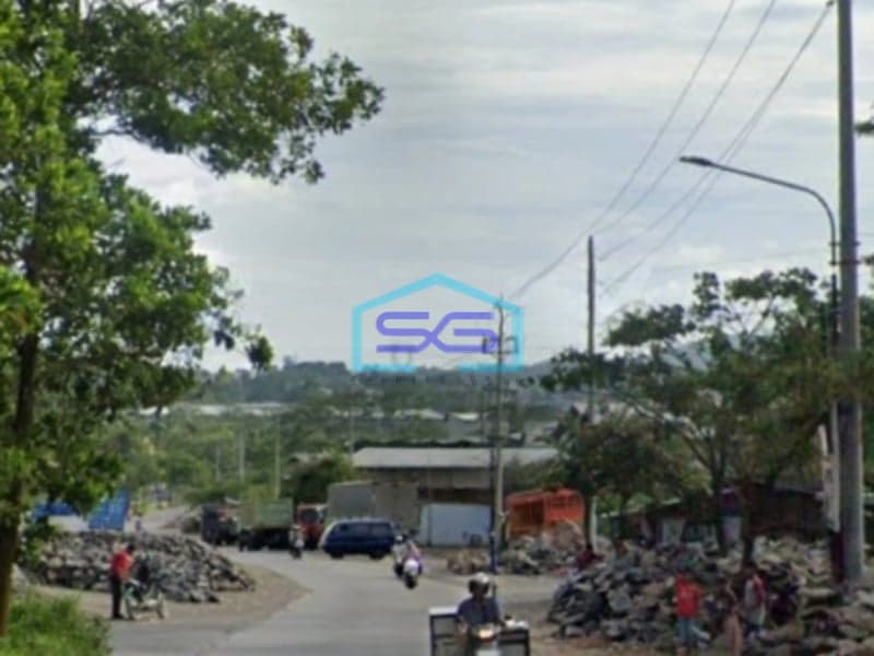 Dijual Lahan Tanah Zona Industri Lokasi Bergas Semarang Luas Tanah 3000m2