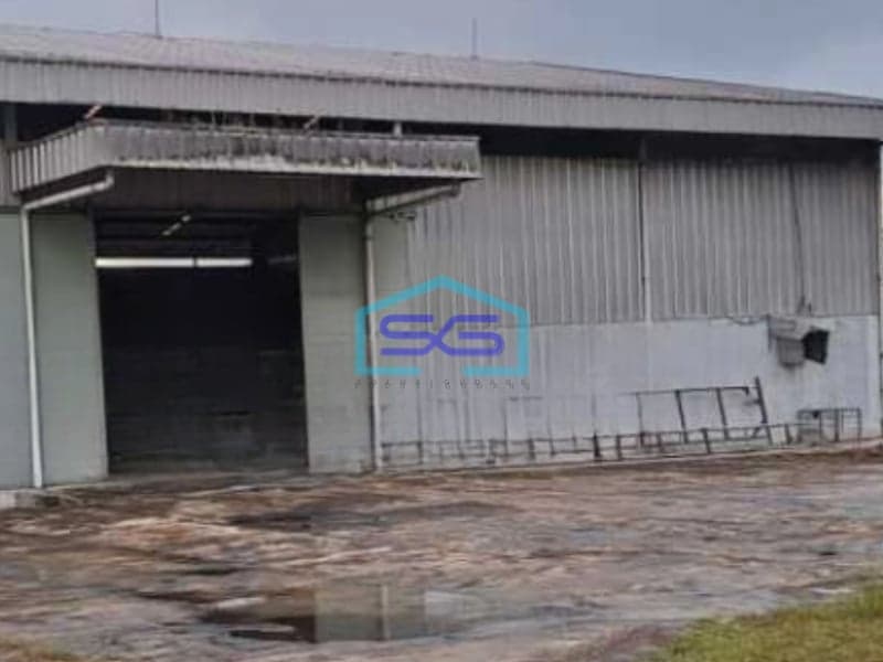 Dijual Gudang luas Bangunan 6.630 m² Lokasi Bebas Banjir di Rangkasbitung Lebak Banten
