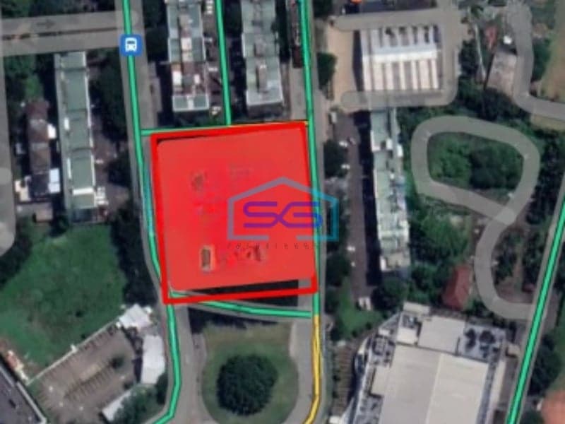 Dijual Tanah Kavling Luas 5000m² Komersial di Alam Sutera Tangerang