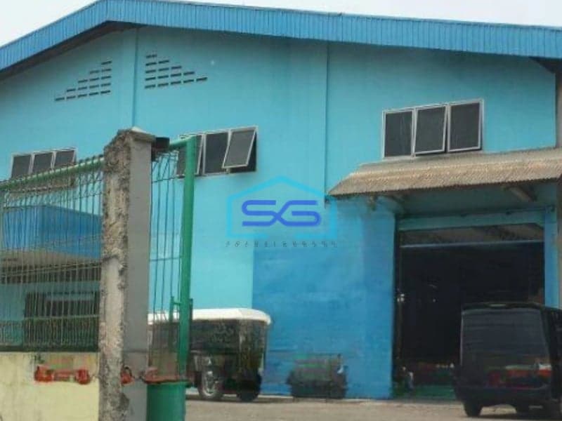 Dijual Gudang Bekas Carton Box di Kawasan Industri Gobel Cibitung Bekasi LT 2516m2