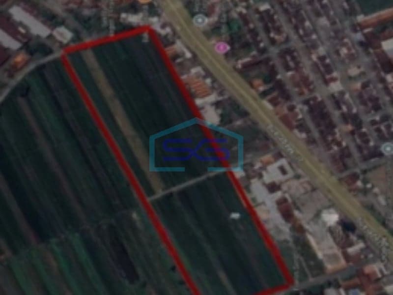 工业区土地出售 战略位置 Jogonalan Klaten 中爪哇 2.1 公顷