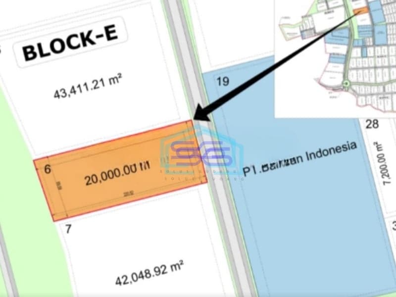 Dijual Tanah Industri Siap Bangun Karawang Barat Jawa Barat Luas Tanah 20000 m²