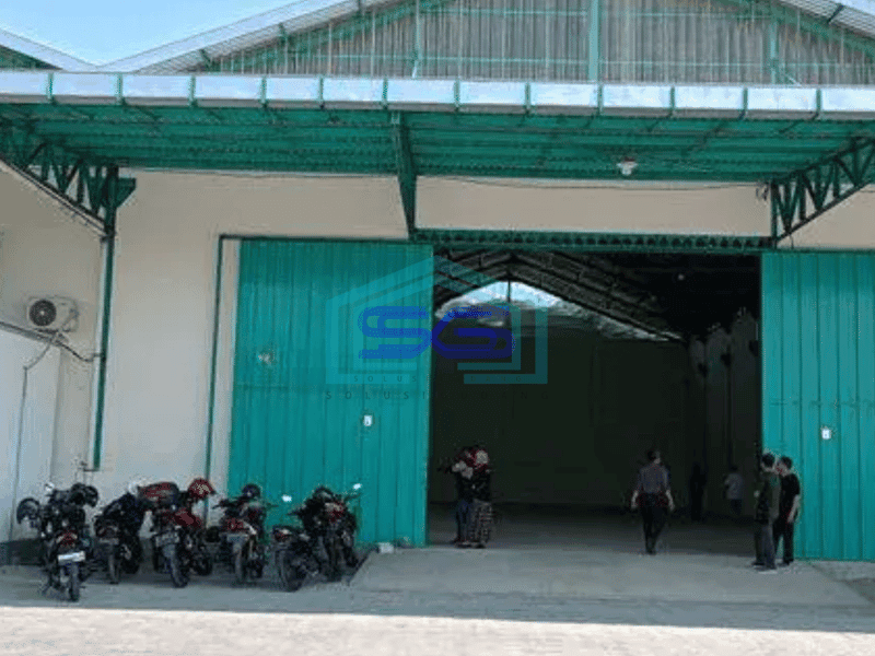 Disewakan gudang bangunan baru di kota kediri