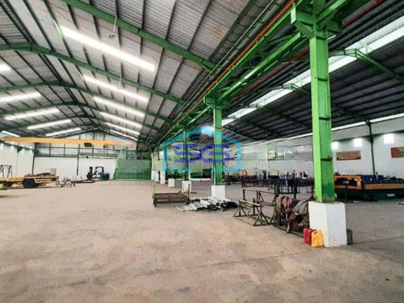 Dijual Pabrik Gudang Produktif Bangunan Baru Mainroad Rancaekek Bandung LT 7200m2