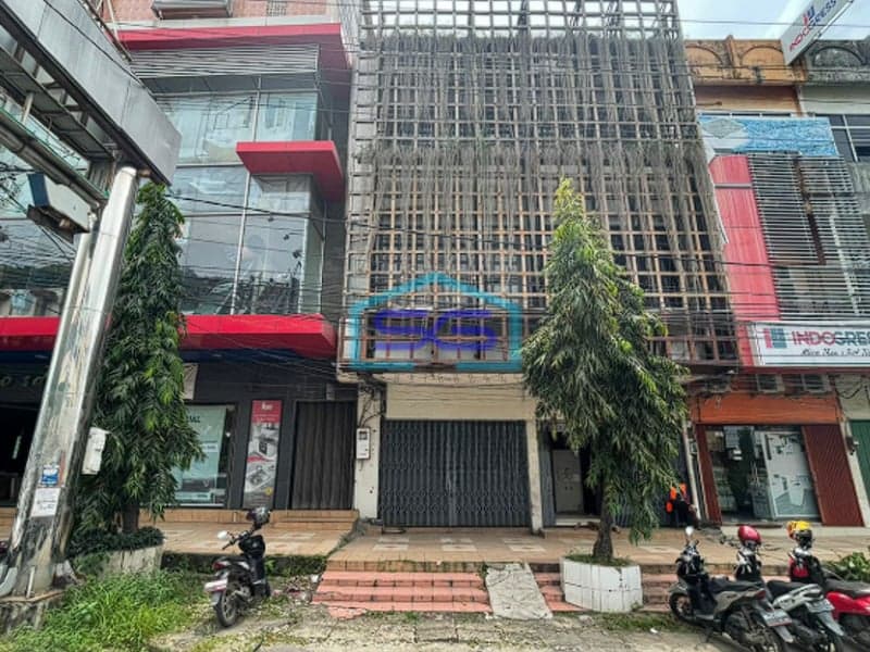 Disewakan Ruko 2 Unit Jalan Kolonel Atmo Palembang Luas Bangunan 685m2