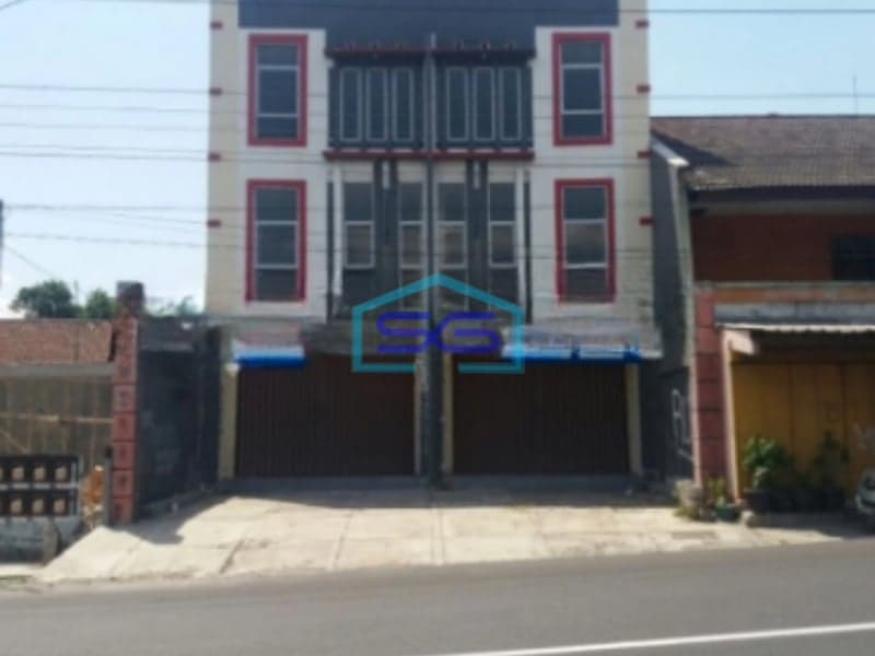Dijual Ruko Baru Sangat Strategis 3 Lantai di Jl Sumpah Pemuda Mojosongo Solo LB 242m2