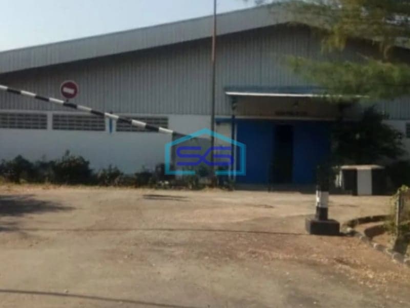 Dijual Tanah Bonus Bangunan Gudang Siap Pakai Cikarang Bekasi LT 13,9 Ha