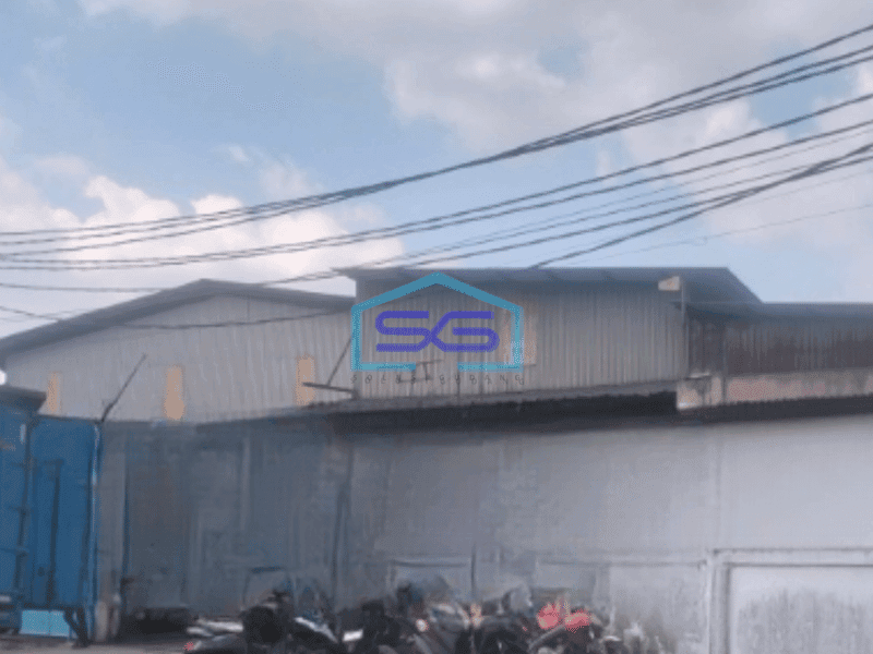 Dijual Gudang Luas Bangunan 3990 m² Eks Pabrik Plastik di Cikupa Tangerang
