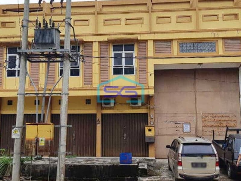 Dijual Gudang di Komplek Pergudangan Griya Mitra Sukarame Palembang LT 363m2
