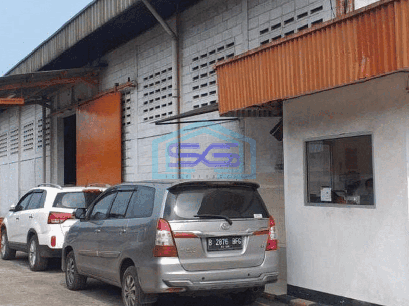 Dijual gudang bekas pabrik di Cikupa Tangerang