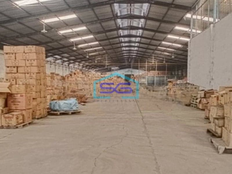 Disewakan Pabrik Siap Pakai Akses Kontainer Dekat Pintu Tol di Cikande Serang LT 4500m2