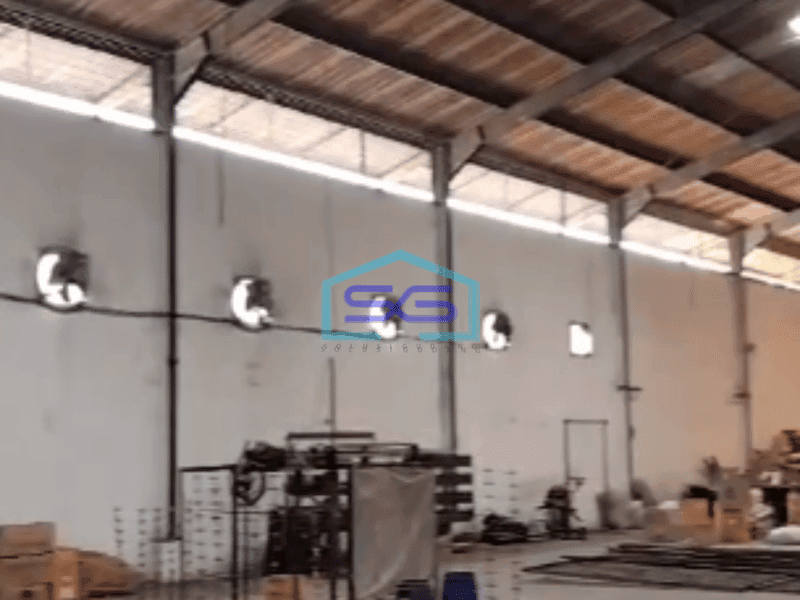 Disewakan Gudang Luas Bangunan  2.016 m² di Jurumudi Tangerang