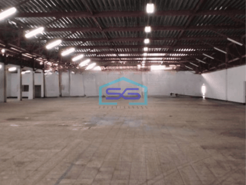Disewakan Gudang Lokasi Strategis di Cikokol Tangerang Luas Bangunan 1500 m²