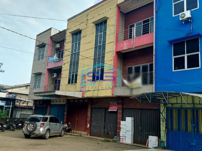 Dijual Ruko Gandeng Strategis Abdul Rozak Palembang Luas Bangunan 176m2