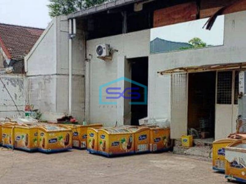 Dijual Cepat Gudang di Meruya Jakarta Barat Ex Pabrik Eskrim LT 1595m2