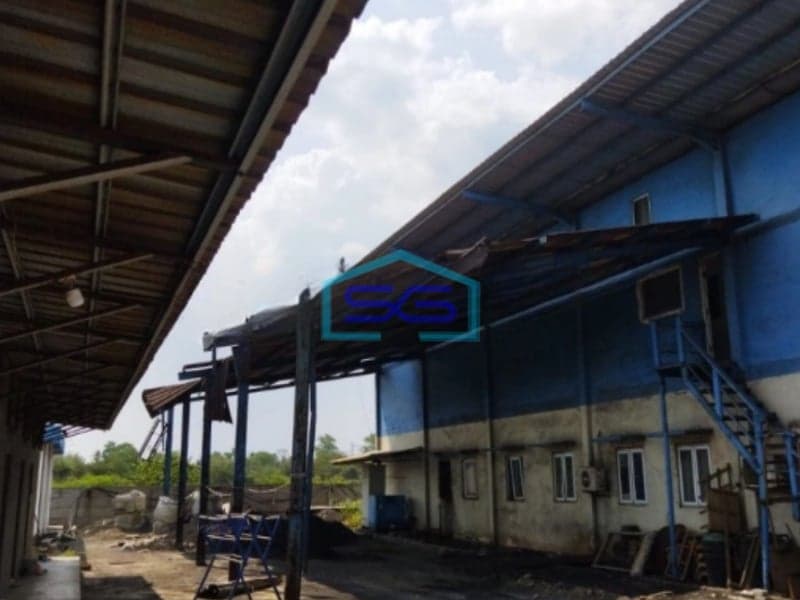 Dijual Gudang Lokasi Strategis Di Cikande Serang Luas Bangunan 4000m2