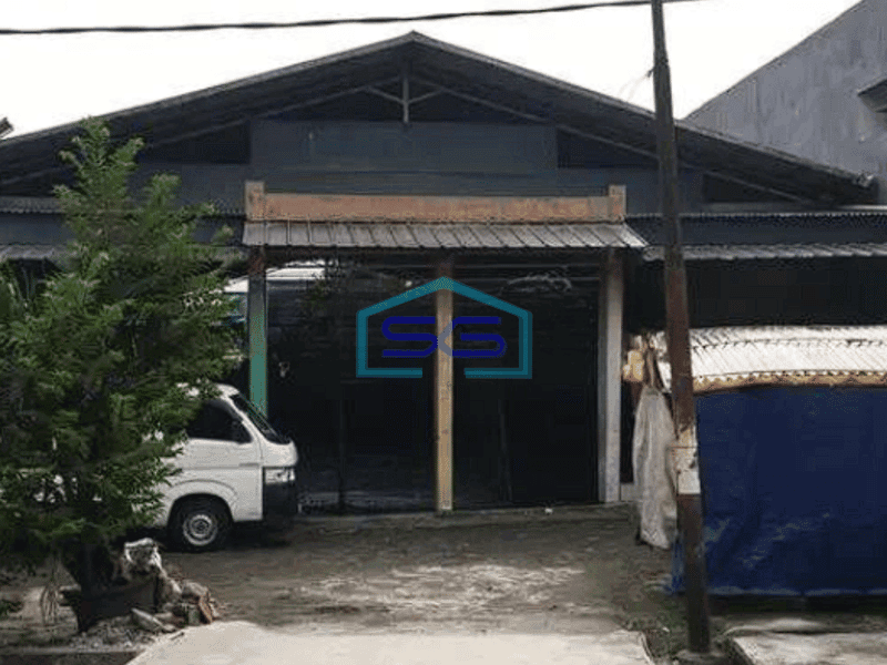 Disewakan Gudang 1 Lantai Siap Pakai di Depok LT 650m2 Ex Futsal