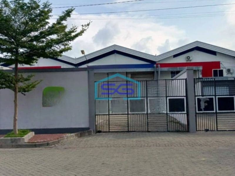 Disewakan Gudang di Margomulyo Sentral Permai Surabaya LB 420m2 Bagus HGB