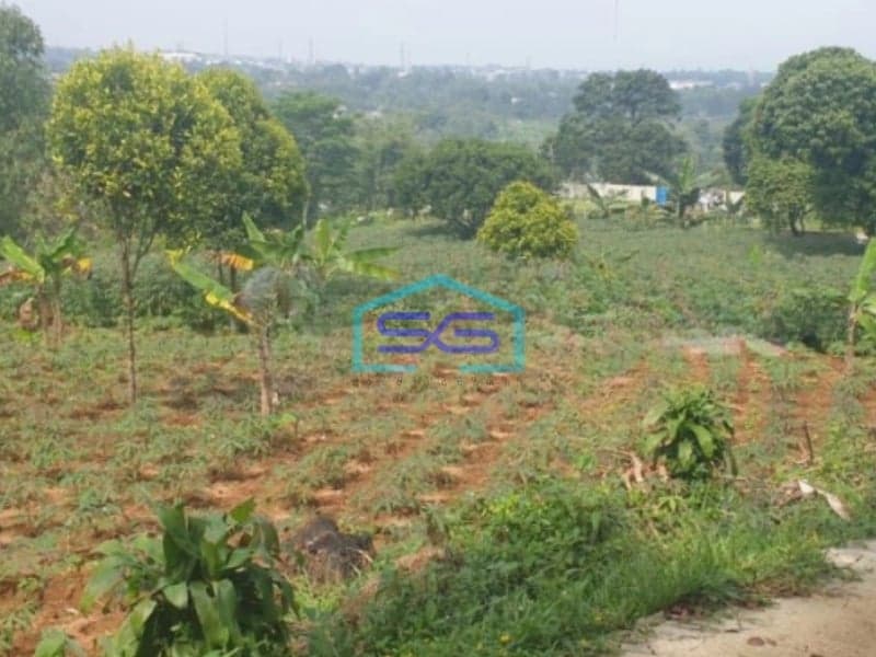 Dijual Tanah Jalan Pasir Angin Sumarecon Sukarja Bogor LT 1000m2