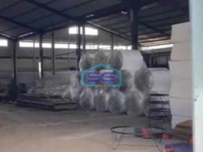 Dijual Pabrik Ada Kantor Luas Bangunan  8404 m²  Lokasi Bebas Banjir di Balaraja Tangerang