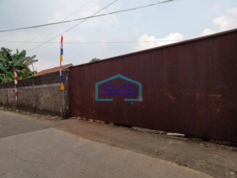 Dijual Tanah Kavling Ada Bangunan Ex Kantor di Bekasi Luas Tanah 2451m2