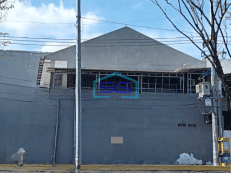 Dijual Gudang Luas Bangunan 886 m2 Lokasi Margomulyo Surabaya