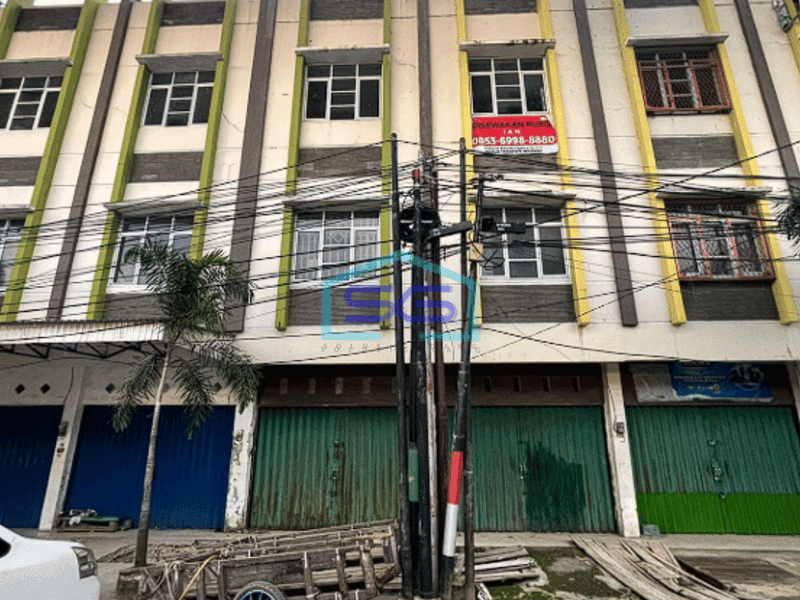 Disewakan Ruko Jalan Mayjen H.M Ryacudu Ampera Pasar 10 Ulu Palembang LB 168m2