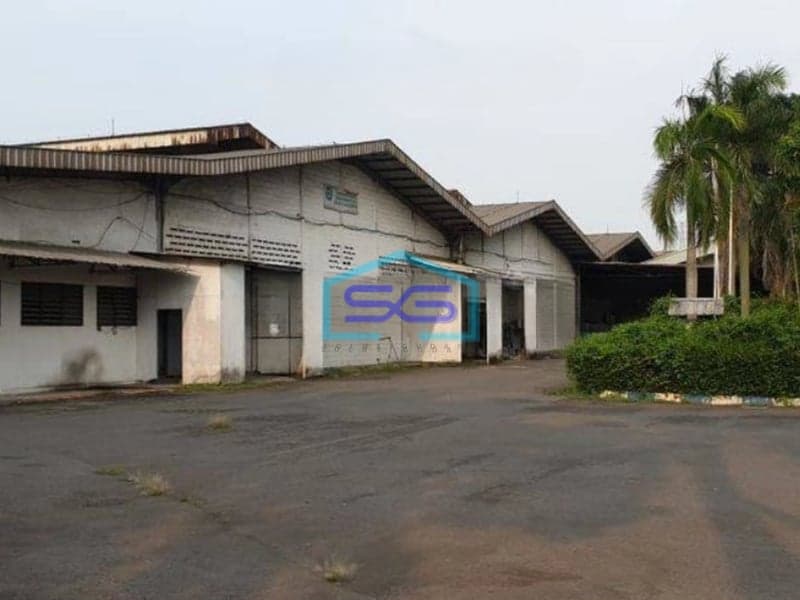 Dijual Pabrik Gudang Luas Bangunan 12892m2 Di Klari Karawang Timur