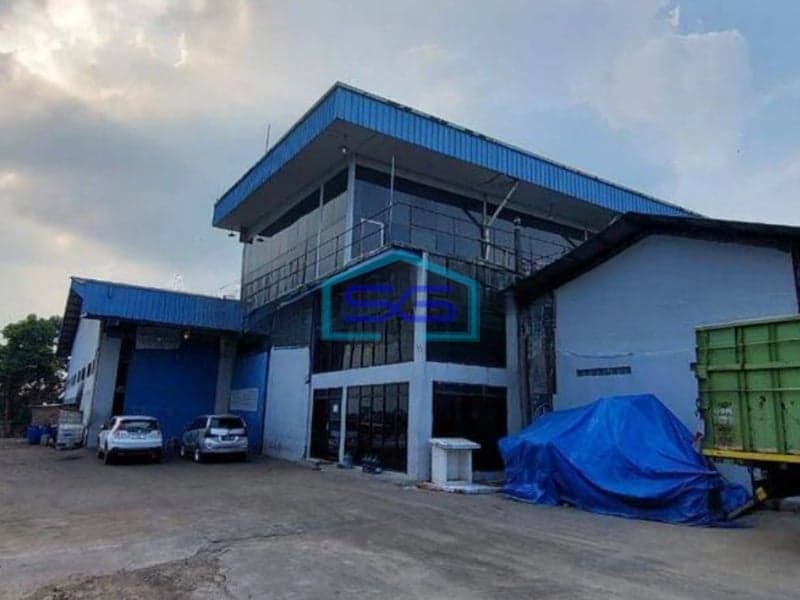 Dijual Gudang Lt 5000m2 Ada Kantor Parkir Luas Dekat Tol Cikarang Barat Bekasi