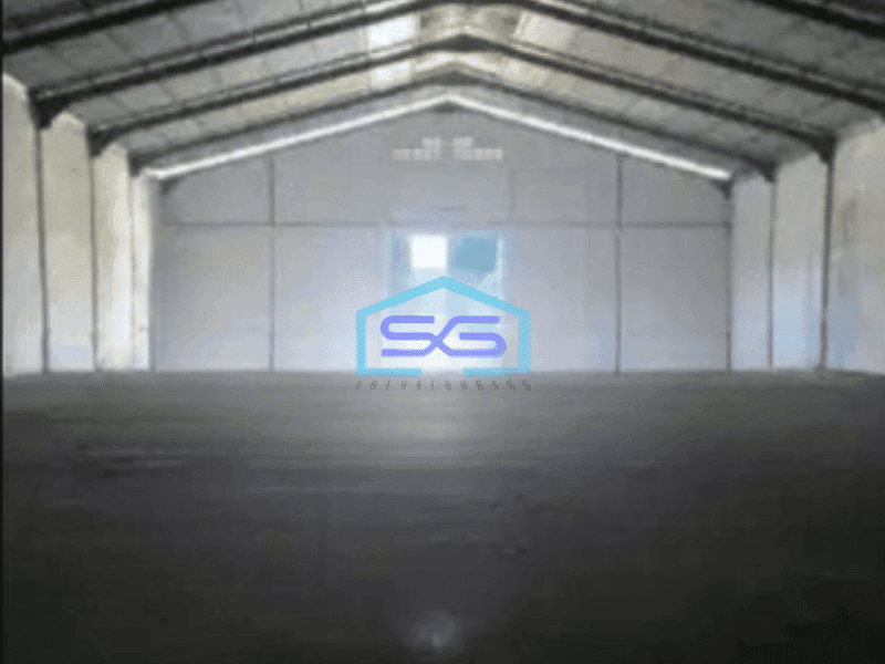 Dijual Cepat Gudang Siap Pakai Luas Bangunan 1518 m² di Kosambi Tangerang