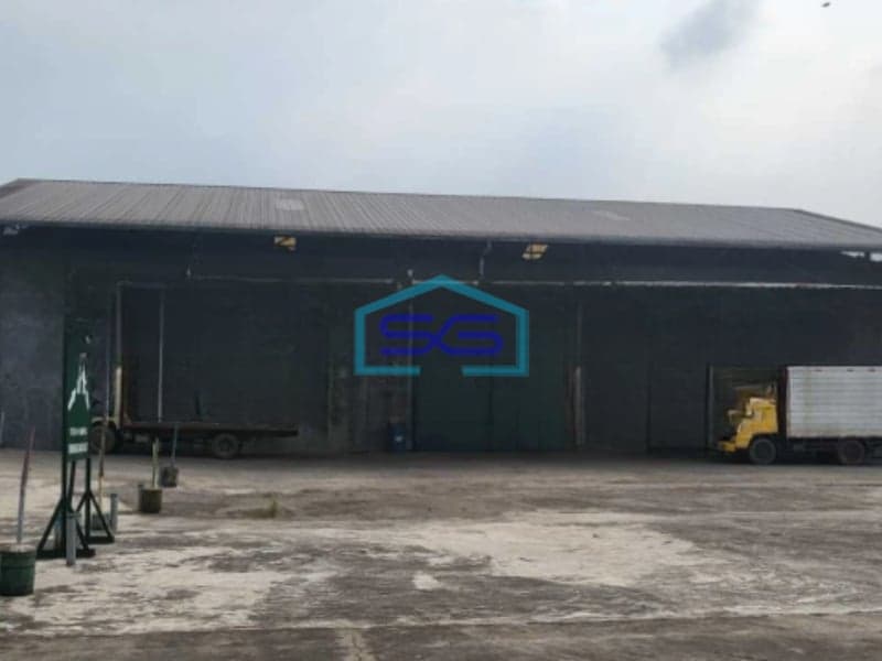 Dijual Gudang Ex Pabrik Luas Bangunan  5281 m² Lokasi Jatu Uwung Tangerang