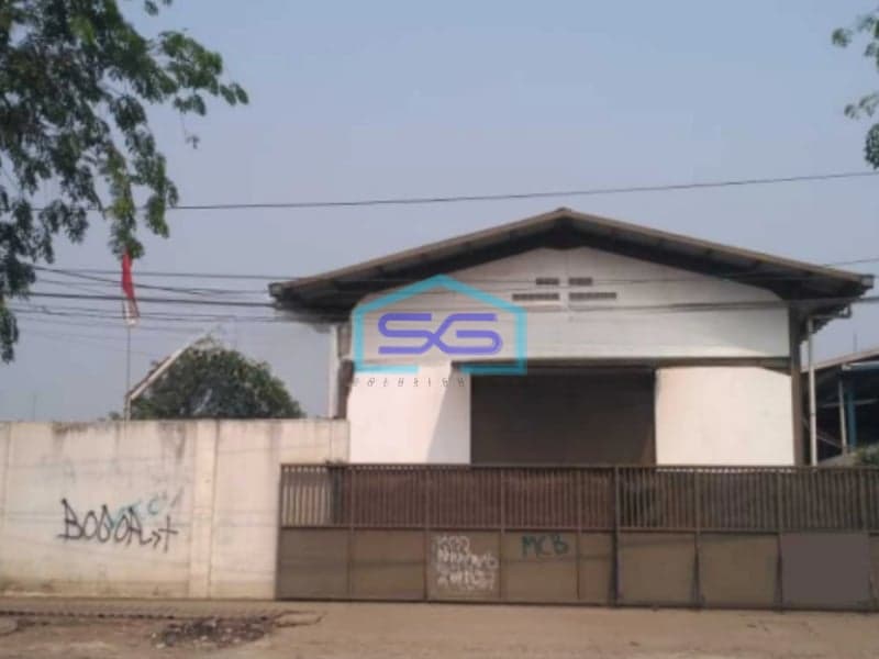 Dijual Gudang Di Narogong Bekasi Luas Tanah 1200m2