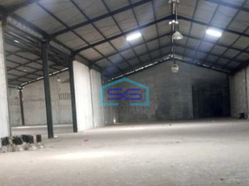 Dijual Gudang Akses Container 40 Feet Luas Bangunan 3080 m²  Lokasi Dadap Tangerang