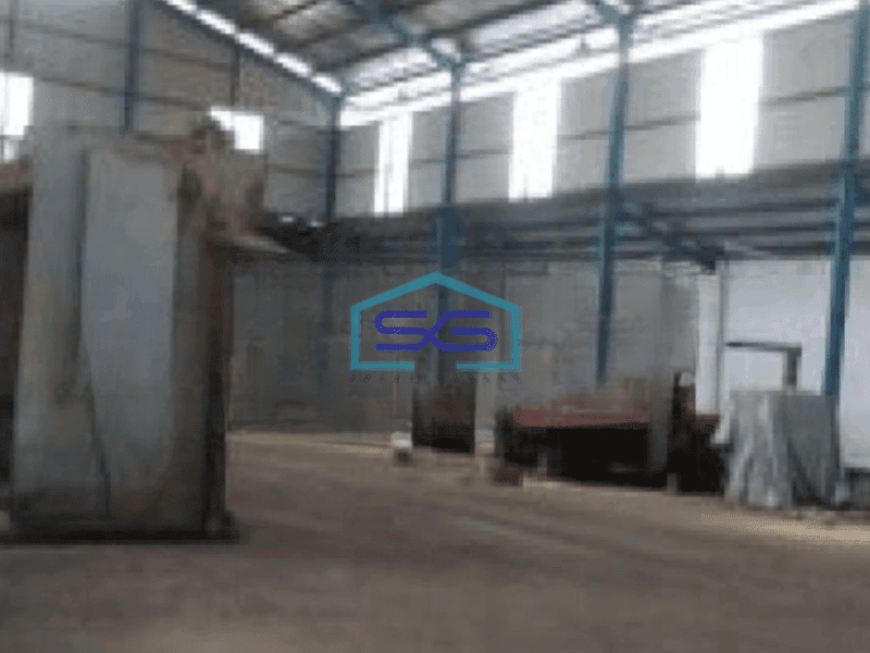 Dijual Gudang Luas Bangunan  1000 m² di Angke Jakarta Barat Akses Container 40 Feet