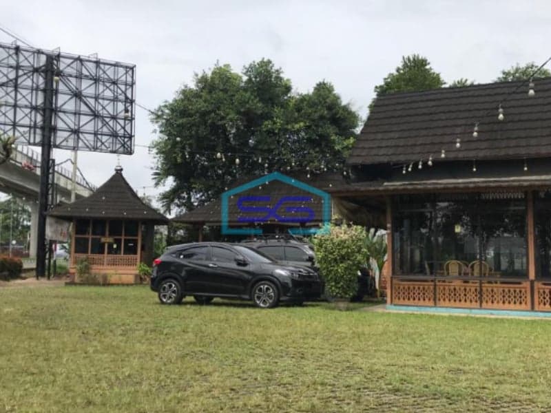 Dijual Tanah dan Bangunan di Simpang Bandara Jalan Talang Keramat Palembang LT 1042m2