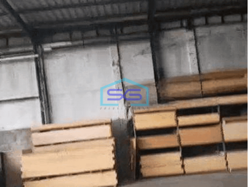 Disewakan Gudang Ex Material di Cinangka Depok LT 800m2